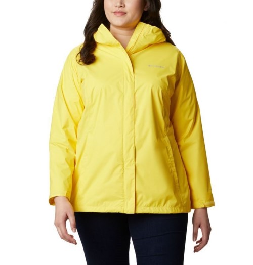 Women's Columbia Arcadia II Jackets Yellow | Plus Size CA-W1034